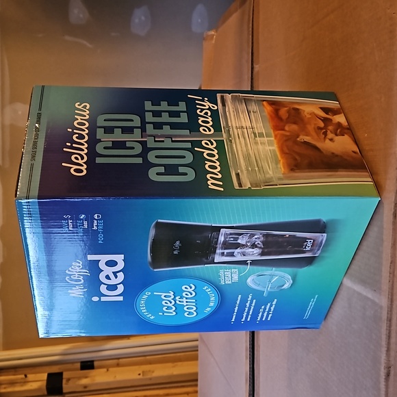 Mr. Coffee Rapidchill Single Serve Iced Coffee Maker + Travel Cup & Reus… - Picture 2 of 2